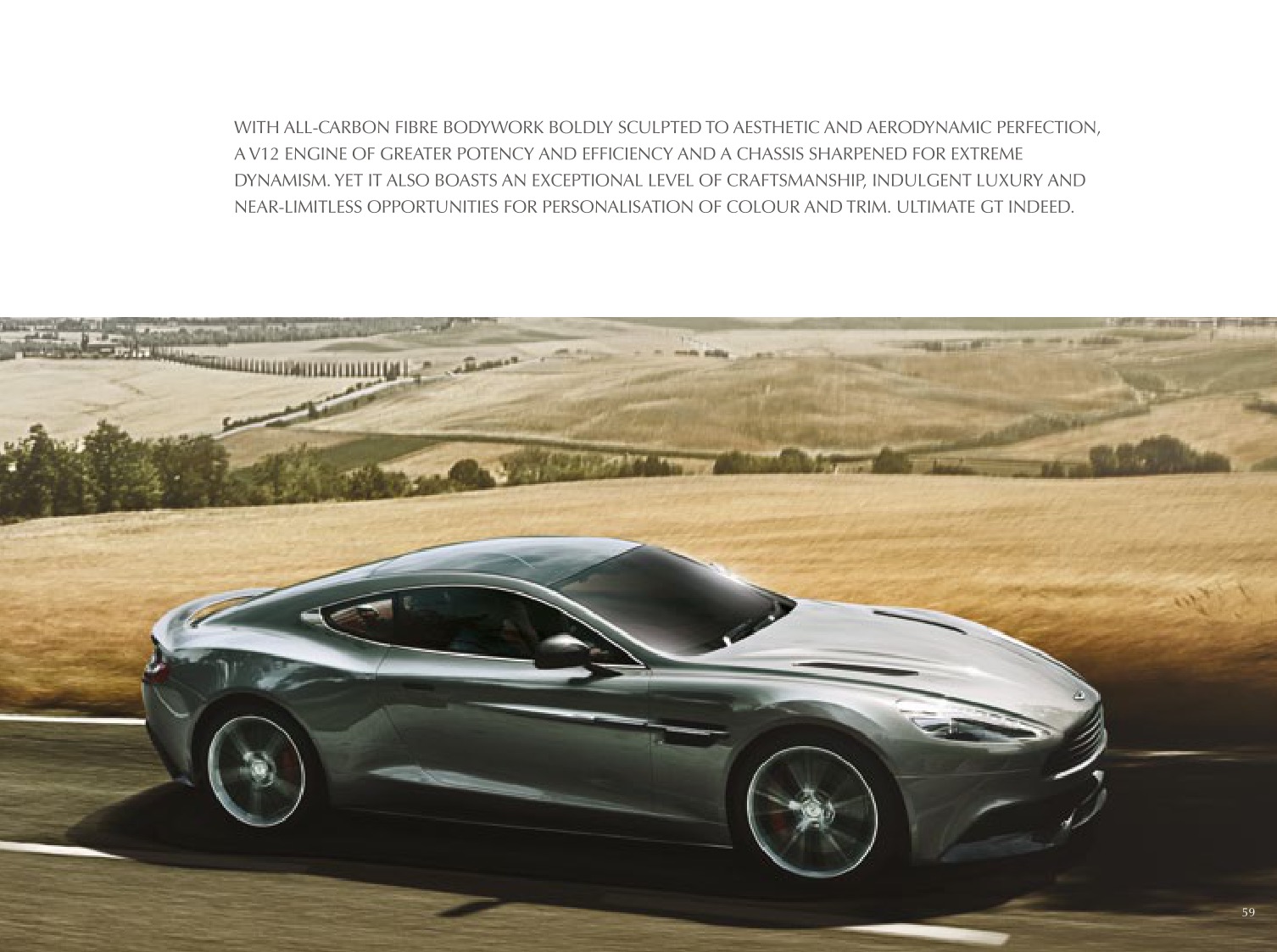 2013 Aston Martin Model Range Brochure Page 20